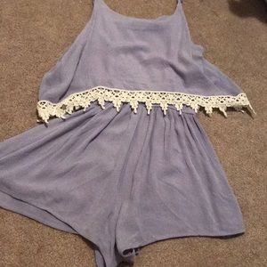 Lavender Lace Rue21 romper